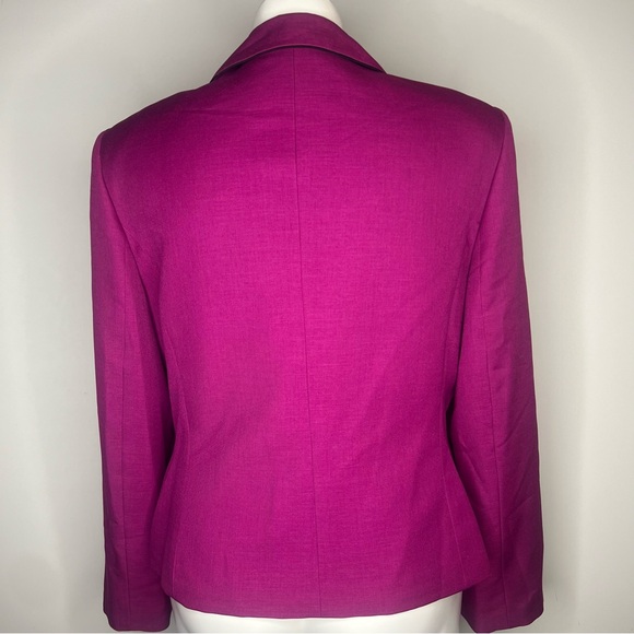 Le Suit Separates Polyester 3 Button Purple Suit Blazer Jacket Women's 18 - Picture 6 of 16